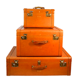 Antique Leather Travel Trunks
